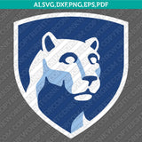 Penn State Nittany Lions Logo SVG Bundle | NCAA College Vector Cricut