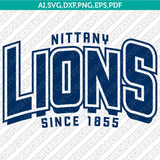 Penn State Nittany Lions Logo SVG Bundle | NCAA College Vector Cricut