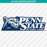 Penn State Nittany Lions Logo SVG Bundle | NCAA College Vector Cricut