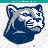 Penn State Nittany Lions Logo SVG Bundle | NCAA College Vector Cricut
