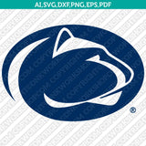 Penn State Nittany Lions Logo SVG Bundle | NCAA College Vector Cricut