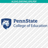 Penn State Nittany Lions Logo SVG Bundle | NCAA College Vector Cricut