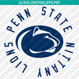 Penn State Nittany Lions Logo SVG Bundle | NCAA College Vector Cricut