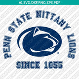 Penn State Nittany Lions Logo SVG Bundle | NCAA College Vector Cricut