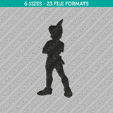Disney Peter Pan Machine Embroidery Design Superhero - 5 Sizes - INSTANT DOWNLOAD