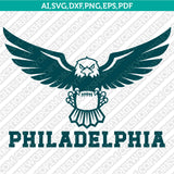 Philadelphia Eagles SVG Bundle – NFL Football Logo Vector Cricut