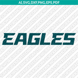 Philadelphia Eagles SVG Bundle – NFL Football Logo Vector Cricut