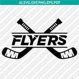 Philadelphia Flyers Logo SVG | NHL Hockey Vector Cricut Silhouette