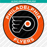 Philadelphia Flyers Logo SVG | NHL Hockey Vector Cricut Silhouette