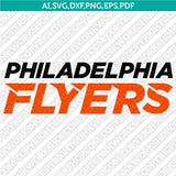 Philadelphia Flyers Logo SVG | NHL Hockey Vector Cricut Silhouette