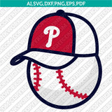 Philadelphia Phillies SVG Bundle – MLB Baseball Logo Vector Cricut