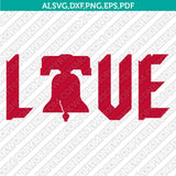 Philadelphia Phillies SVG Bundle – MLB Baseball Logo Vector Cricut