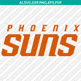 Phoenix Suns Logo SVG | NBA Vector Cricut Silhouette