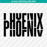 Phoenix Suns Logo SVG | NBA Vector Cricut Silhouette