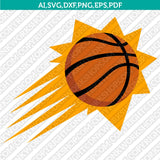 Phoenix Suns Logo SVG | NBA Vector Cricut Silhouette