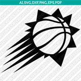 Phoenix Suns Logo SVG | NBA Vector Cricut Silhouette