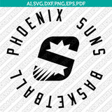 Phoenix Suns Logo SVG | NBA Vector Cricut Silhouette