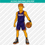 Phoenix Suns Logo SVG | NBA Vector Cricut Silhouette