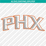 Phoenix Suns Logo SVG | NBA Vector Cricut Silhouette