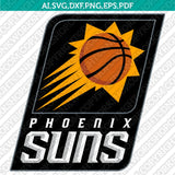 Phoenix Suns Logo SVG | NBA Vector Cricut Silhouette
