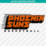 Phoenix Suns Logo SVG | NBA Vector Cricut Silhouette