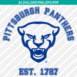 Pittsburgh Panthers Logo SVG Bundle | NCAA College Vector Cricut