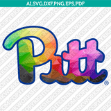Pittsburgh Panthers Logo SVG Bundle | NCAA College Vector Cricut