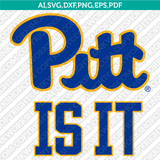 Pittsburgh Panthers Logo SVG Bundle | NCAA College Vector Cricut