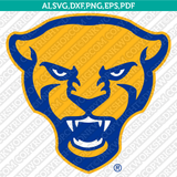 Pittsburgh Panthers Logo SVG Bundle | NCAA College Vector Cricut
