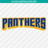 Pittsburgh Panthers Logo SVG Bundle | NCAA College Vector Cricut