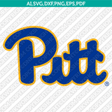 Pittsburgh Panthers Logo SVG Bundle | NCAA College Vector Cricut