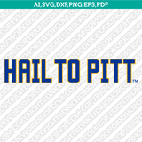 Pittsburgh Panthers Logo SVG Bundle | NCAA College Vector Cricut