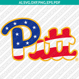 Pittsburgh Panthers Logo SVG Bundle | NCAA College Vector Cricut