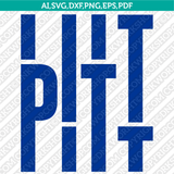 Pittsburgh Panthers Logo SVG Bundle | NCAA College Vector Cricut