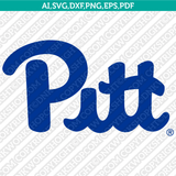 Pittsburgh Panthers Logo SVG Bundle | NCAA College Vector Cricut