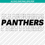 Pittsburgh Panthers Logo SVG Bundle | NCAA College Vector Cricut
