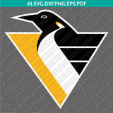 Pittsburgh Penguins SVG Bundle – NHL Hockey Logo Vector Cricut