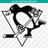 Pittsburgh Penguins SVG Bundle – NHL Hockey Logo Vector Cricut