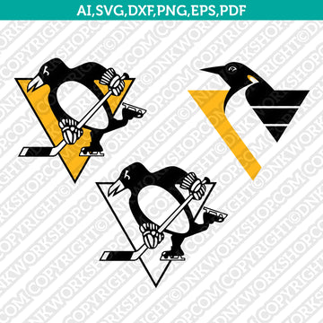 Pittsburgh Penguins NHL logo SVG vector