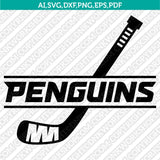 Pittsburgh Penguins SVG Bundle – NHL Hockey Logo Vector Cricut