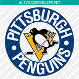 Pittsburgh Penguins SVG Bundle – NHL Hockey Logo Vector Cricut