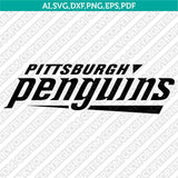 Pittsburgh Penguins SVG Bundle – NHL Hockey Logo Vector Cricut