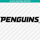 Pittsburgh Penguins SVG Bundle – NHL Hockey Logo Vector Cricut