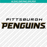 Pittsburgh Penguins SVG Bundle – NHL Hockey Logo Vector Cricut