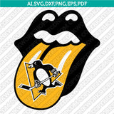 Pittsburgh Penguins SVG Bundle – NHL Hockey Logo Vector Cricut