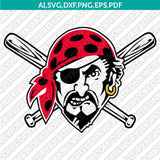 Pittsburgh Pirates SVG Bundle – MLB Baseball Logo Vector Cricut