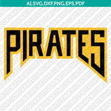 Pittsburgh Pirates SVG Bundle – MLB Baseball Logo Vector Cricut