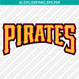 Pittsburgh Pirates SVG Bundle – MLB Baseball Logo Vector Cricut