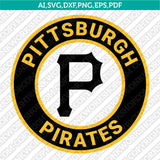 Pittsburgh Pirates SVG Bundle – MLB Baseball Logo Vector Cricut