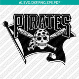 Pittsburgh Pirates SVG Bundle – MLB Baseball Logo Vector Cricut